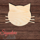 Cat 011 without nose Unfinished en Shape Cutout