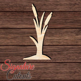 Cattail Plant 001 Shape Cutout