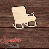 Chair 004 Shape Cutout in Wood, Acrylic or Acrylic Mirror - Signature Cutouts