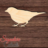 Chickadee Bird 001 Shape Cutout