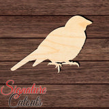 Chickadee Bird 002 Shape Cutout