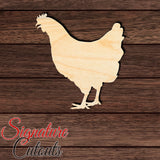 Chicken 002 Shape Cutout