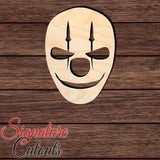 Clown Head 001 Shape Cutout