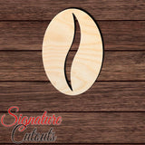 Coffee Bean 001 Shape Cutout