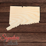 Connecticut State Shape Cutout