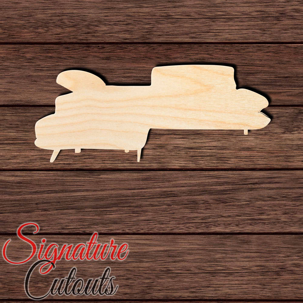 Couch 002 Shape Cutout in Wood, Acrylic or Acrylic Mirror - Signature Cutouts