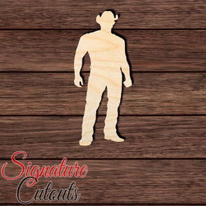 Cowboy 004 Shape Cutout in Wood, Acrylic or Acrylic Mirror - Signature Cutouts