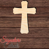 Cross 008 Shape Cutout in Wood, Acrylic or Acrylic Mirror - Signature Cutouts