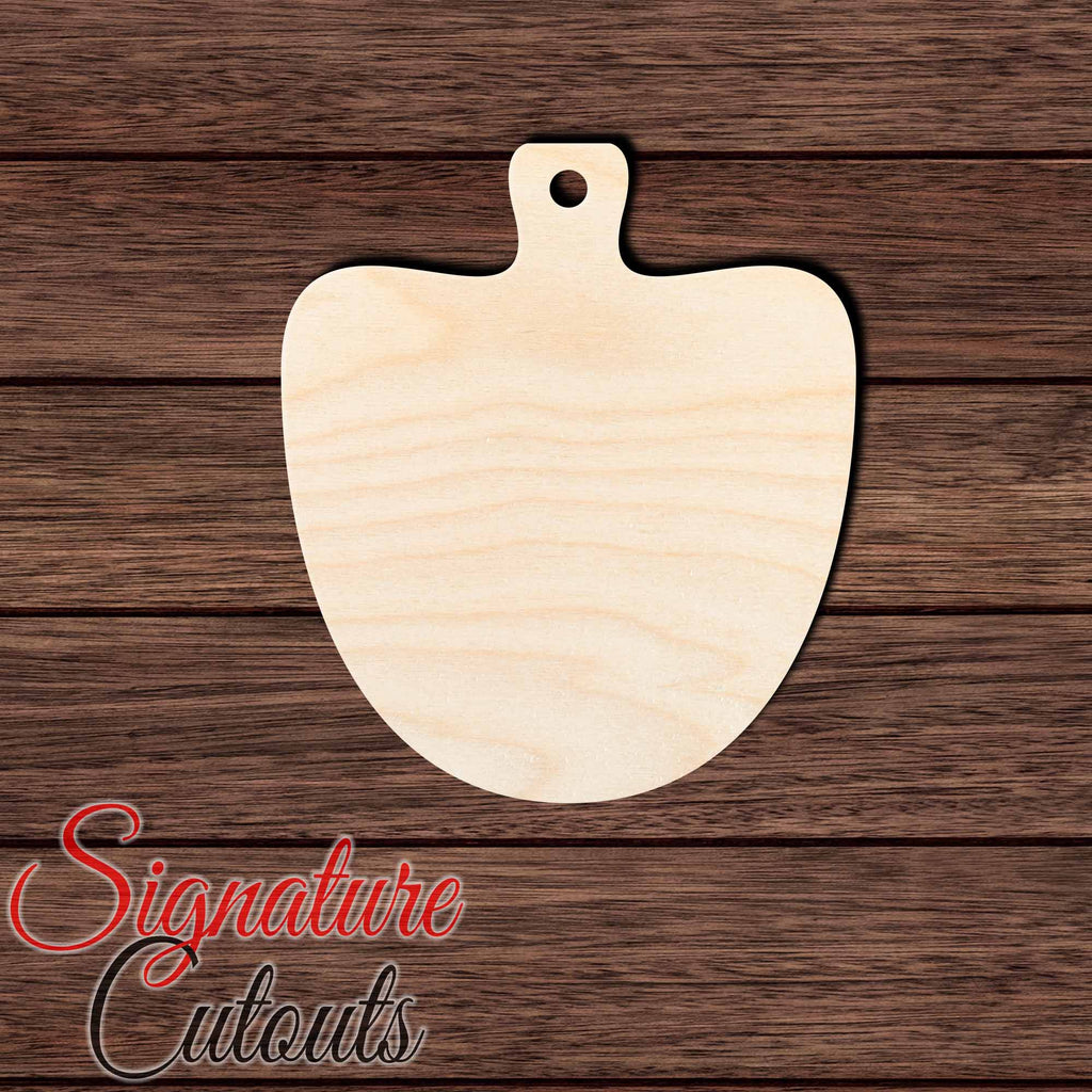 Cutting Board 018 Shape Cutout in Wood, Acrylic or Acrylic Mirror - Signature Cutouts