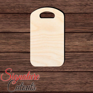 Cutting Board 021 Shape Cutout in Wood, Acrylic or Acrylic Mirror - Signature Cutouts