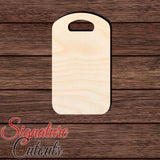 Cutting Board 021 Shape Cutout in Wood, Acrylic or Acrylic Mirror - Signature Cutouts