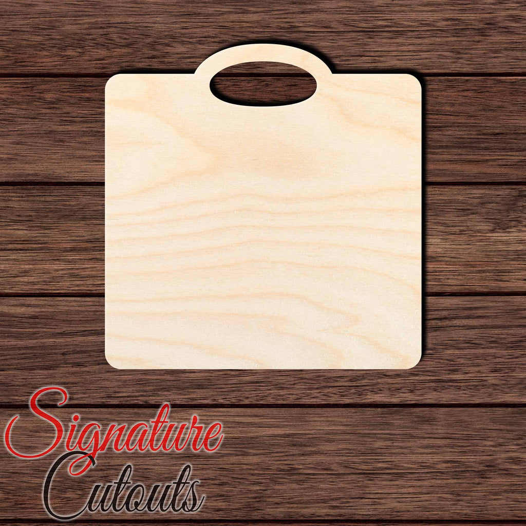 Cutting Board 057 Shape Cutout in Wood, Acrylic or Acrylic Mirror - Signature Cutouts