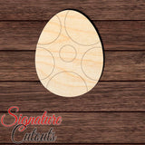 Dinosaur Egg 001 Paint by Line Shape Cutout