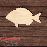 Dorado Fish Shape Cutout