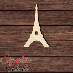 Eiffel Tower 001 Shape Cutout in Wood, Acrylic or Acrylic Mirror - Signature Cutouts