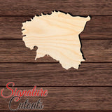 Estonia Shape Cutout