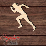 Female Runner 001 Shape Cutout