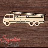 Fire Truck 001 Shape Cutout