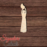 Flamenco Female Dancer 003 Shape Cutout