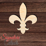 Fleur de Lis 001 Shape Cutout