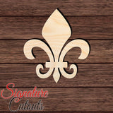 Fleur De Lis 004 Shape Cutout