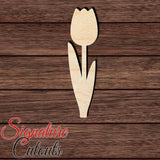 Flower 010 Tulip Shape Cutout