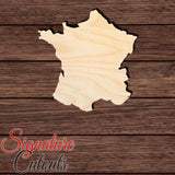 France Shape Cutout