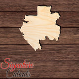 Gabon Shape Cutout