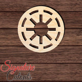 Galactic Republic Emblem Shape Cutout