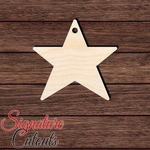 Gift Tag 011 Shape Cutout in Wood, Acrylic or Acrylic Mirror - Signature Cutouts