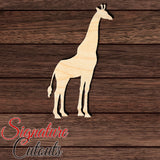 Giraffe 001 Shape Cutout