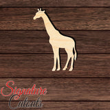 Giraffe 002 Shape Cutout