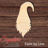Gnome 004 Shape Cutout - Paint by Line Craft Shapes & Bases Signature Cutouts