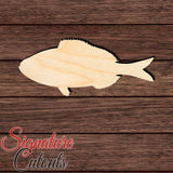 Goldline Knifefish Shape Cutout