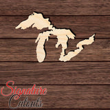 Great Lakes Shape Cutout