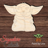 Grogu 001 Shape Cutout