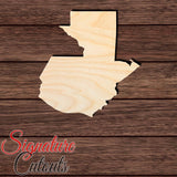 Guatemala Shape Cutout