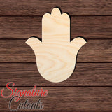 Hamsa Hand 002 Solid Shape Cutout