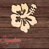 Hibiscus Flower 004 Shape Cutout