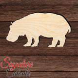 Hippo 001 Shape Cutout