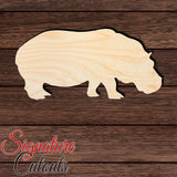Hippo 002 Shape Cutout