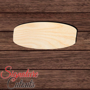 Hockey Puck 001 Shape Cutout in Wood, Acrylic or Acrylic Mirror - Signature Cutouts