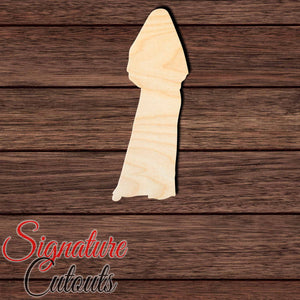Hooded Monk 002 Shape Cutout - Signature Cutouts
