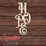 Hope Text 001 Shape Cutout