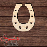 Horseshoe 001 Shape Cutout in Wood, Acrylic or Acrylic Mirror - Signature Cutouts