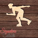 Inline Skater 001 Shape Cutout