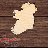 Ireland Shape Cutout