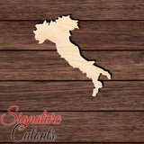 Italy Shape Cutout in Wood, Acrylic or Acrylic Mirror - Signature Cutouts
