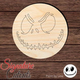 Jack Skellington 001 Shape Cutout - Paint by Line