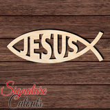 Jesus Fish 001 Shape Cutout